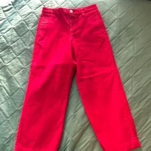 Vineyard Vines red Corduroy Pants